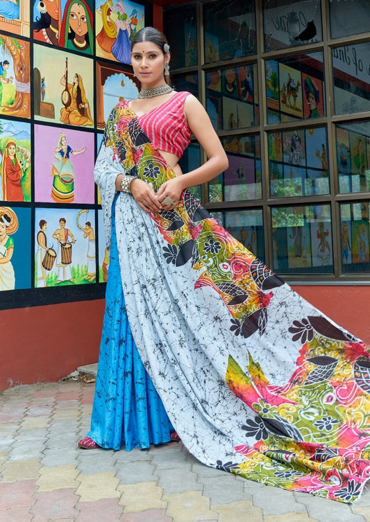 Designer Soft Cotton Saree
